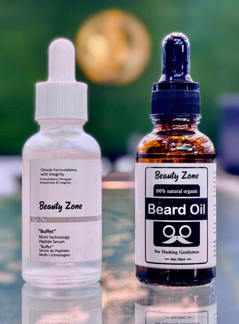 BEARD OIL MAN & BUFFET SERUMS